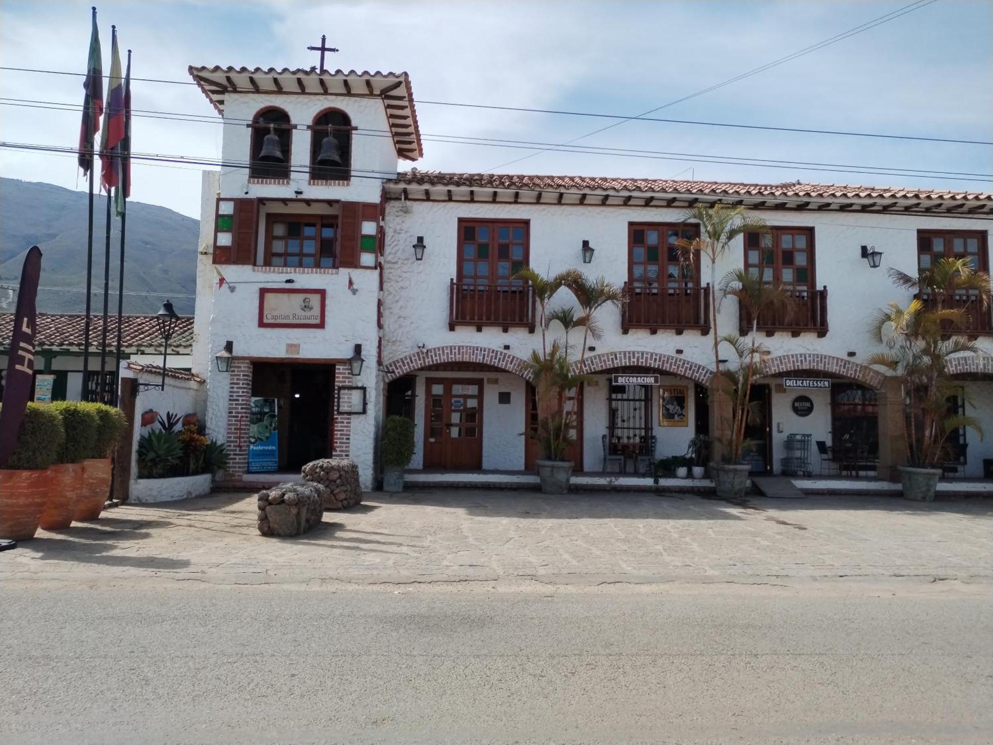 Hotel Capitan Ricaurte บียาเดเลย์บา ภายนอก รูปภาพ