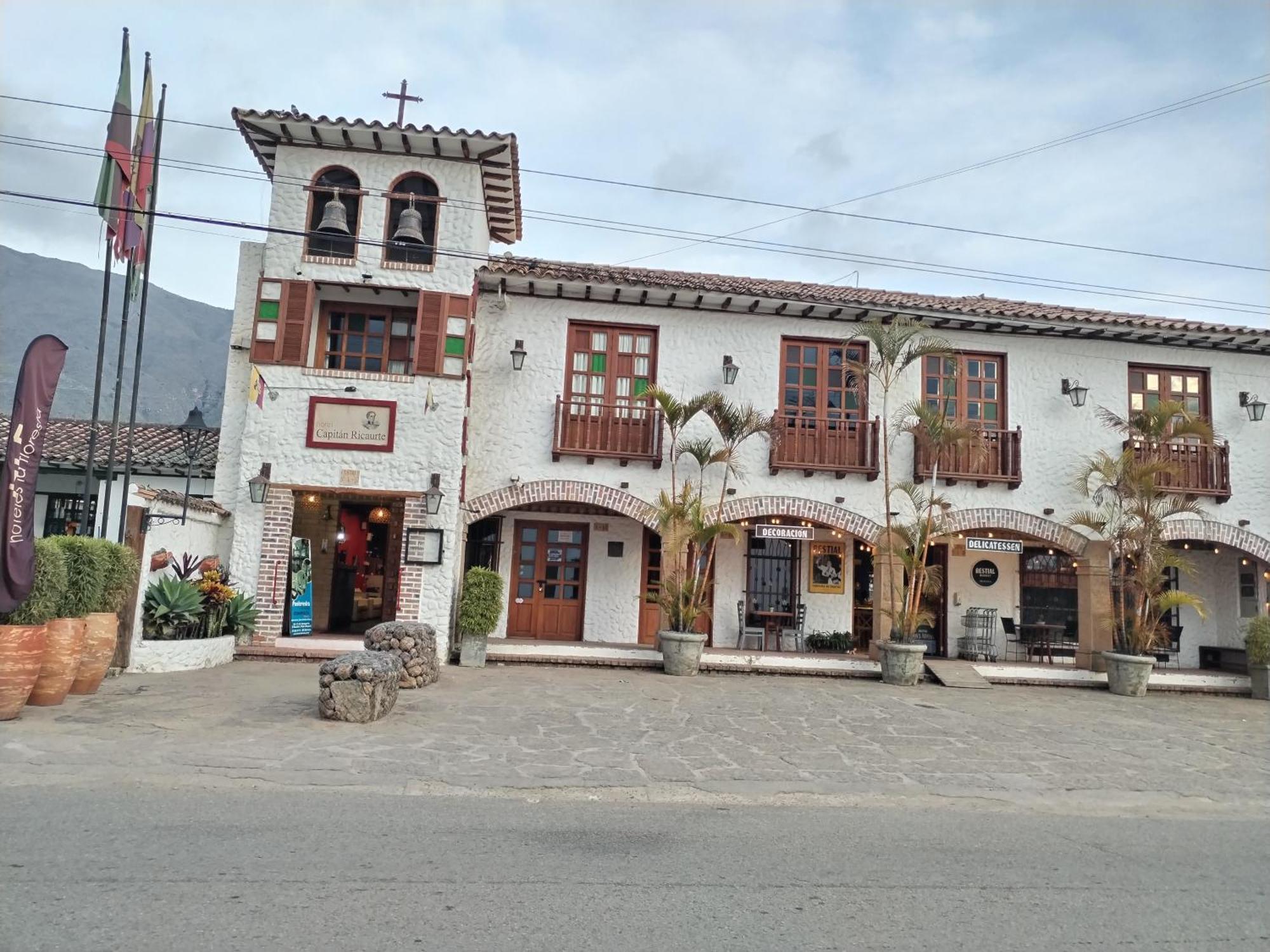 Hotel Capitan Ricaurte บียาเดเลย์บา ภายนอก รูปภาพ